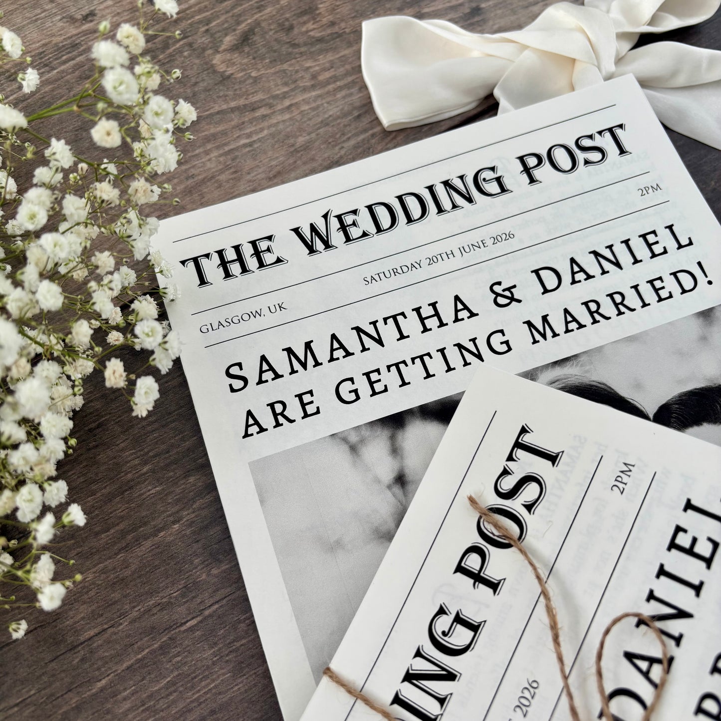 Wedding Newspapers