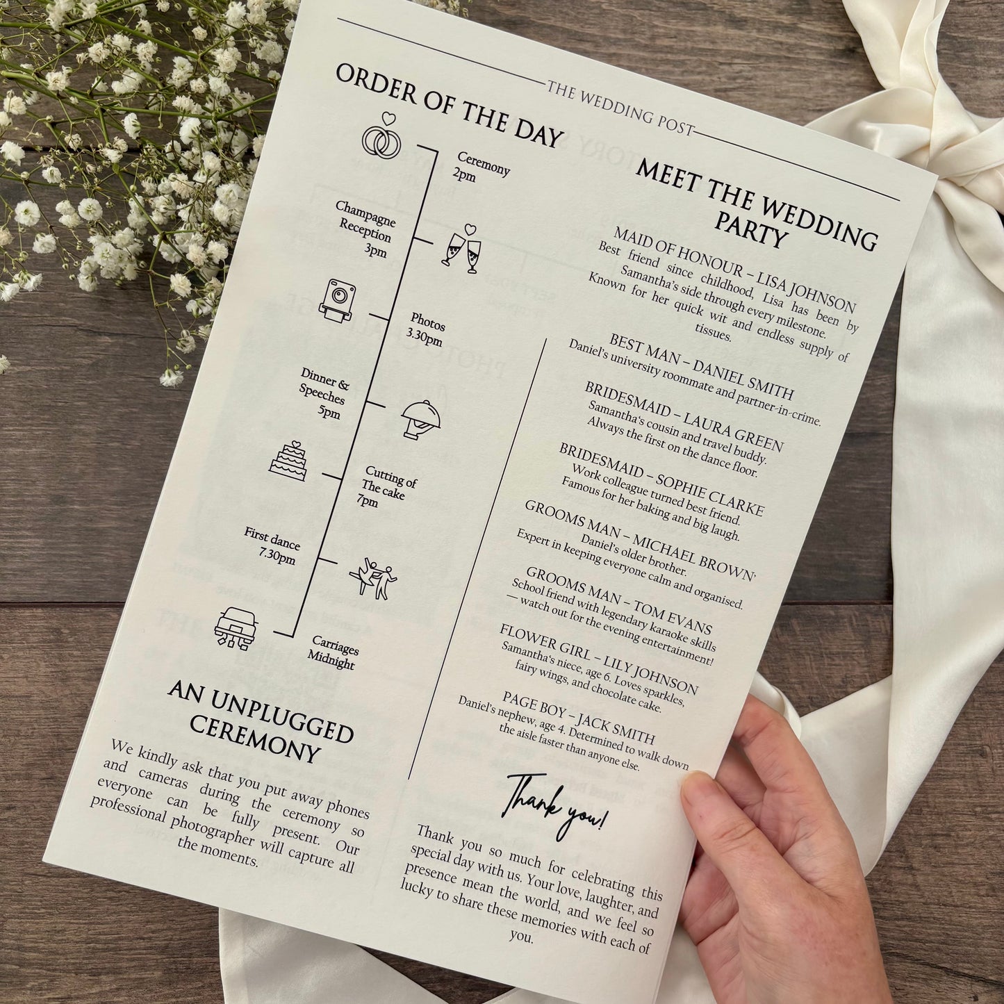 Wedding Newspapers