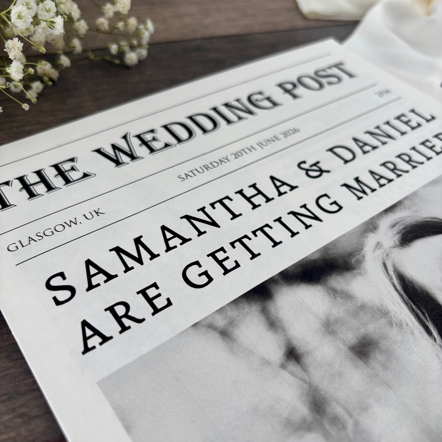 Wedding Newspapers