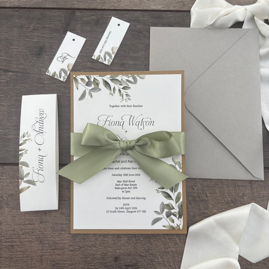 Fiona Flat Card Invitation