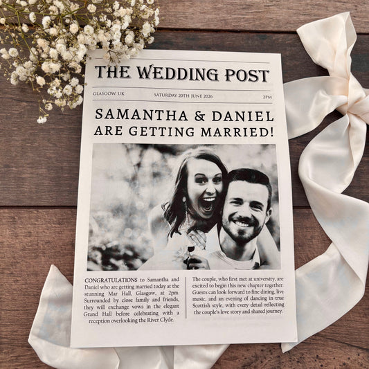 Wedding Newspapers