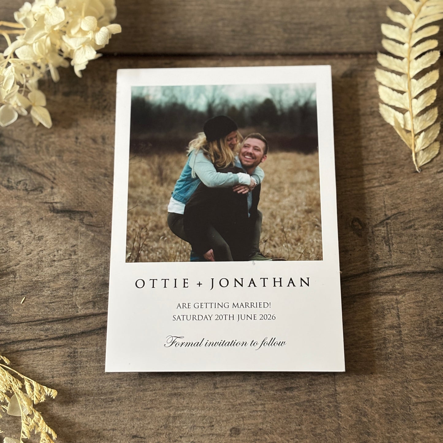 Ottie - Photo magnetic Save the Dates