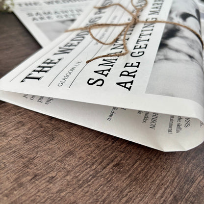 Wedding Newspapers