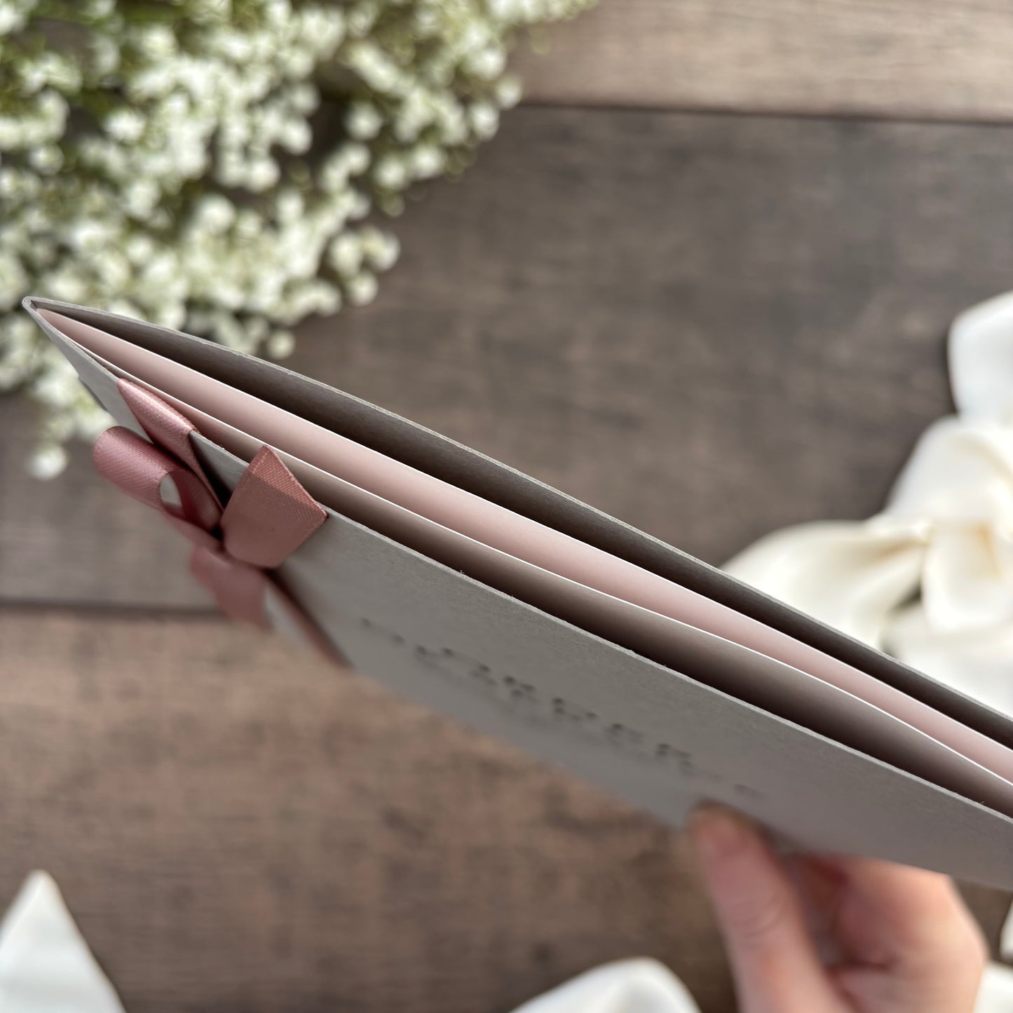 Order of Service Booklet  / Style Grace