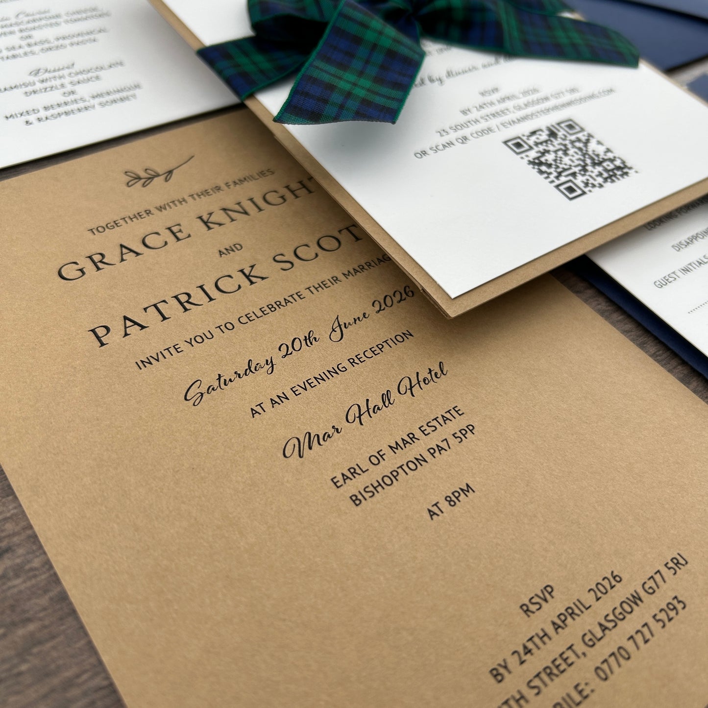 Flat Lay Style / Option of Back Pocket - Style Grace