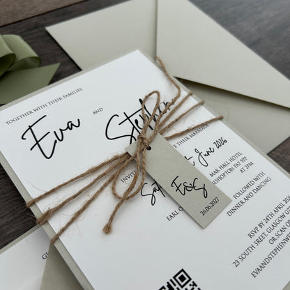 Flat Lay Style / Option of Back Pocket - Style Eva