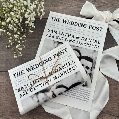 Wedding Newspapers