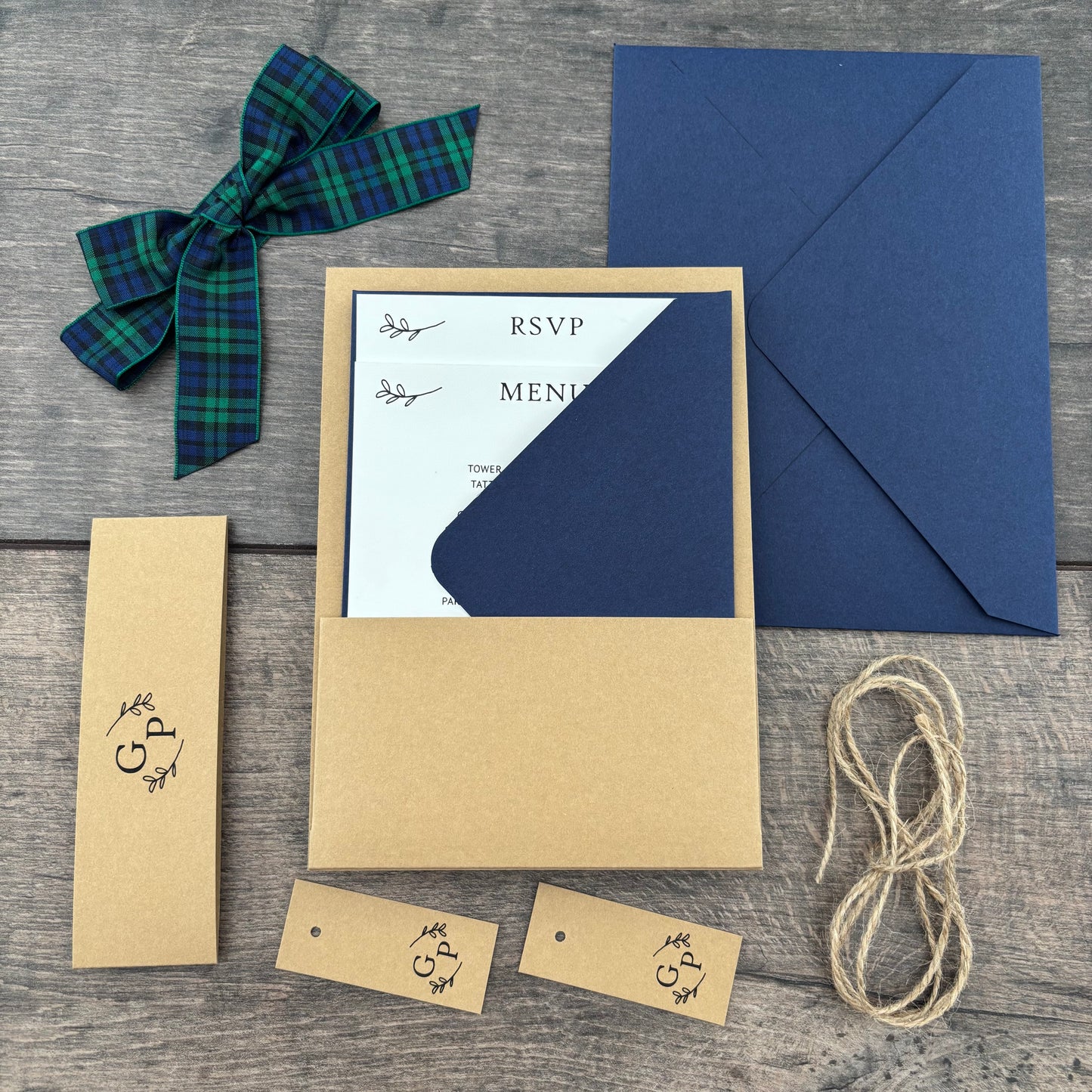 Flat Lay Style / Option of Back Pocket - Style Grace