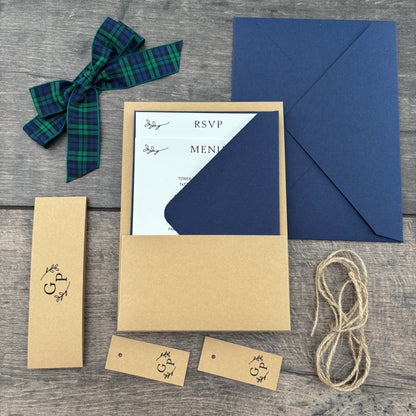 Flat Lay Style / Option of Back Pocket - Style Grace