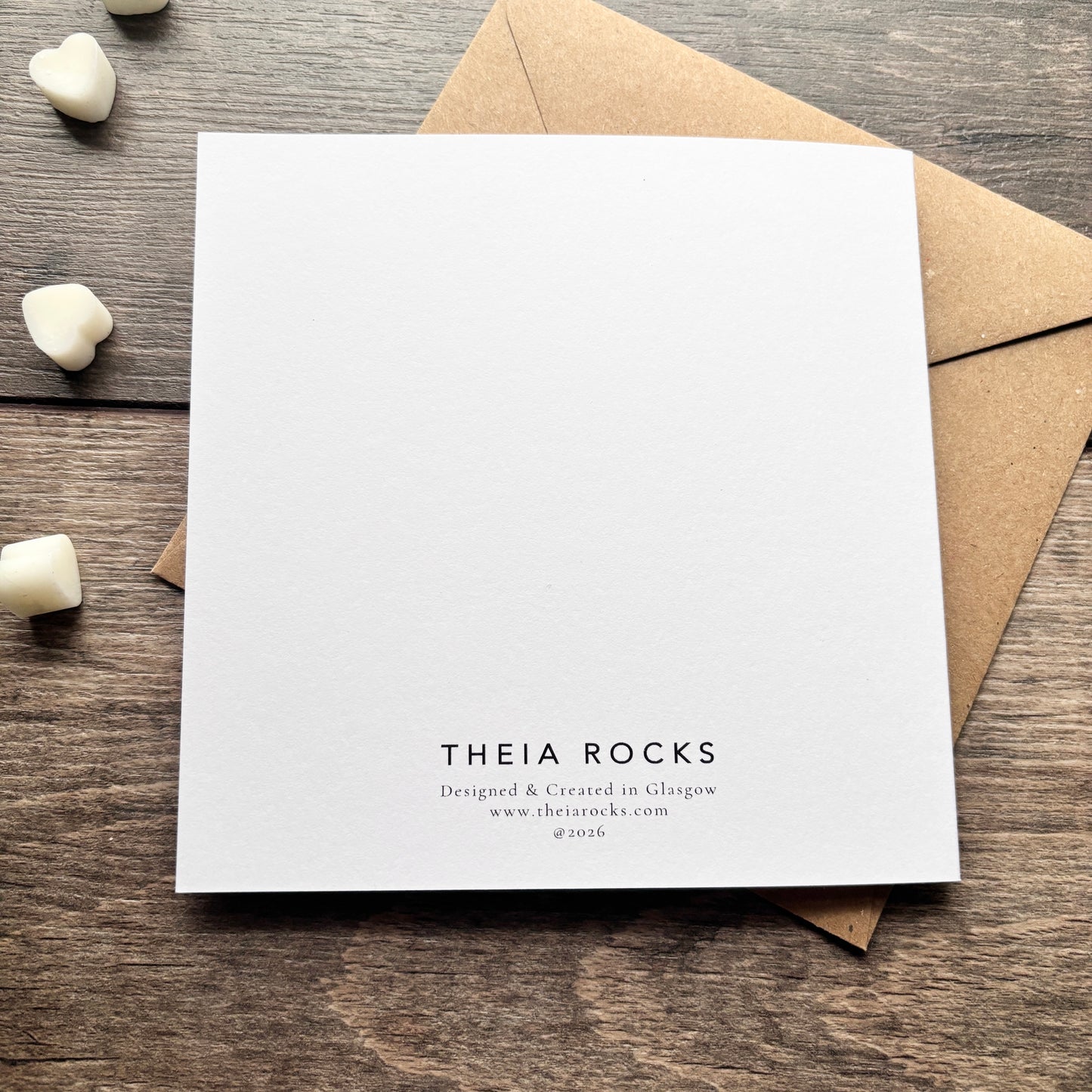 'It's a forever thing' Valentine's Card