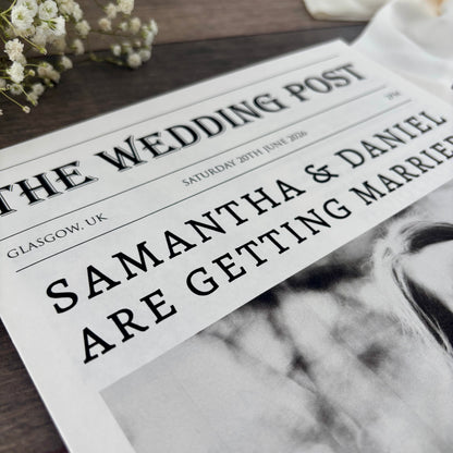 Wedding Newspapers