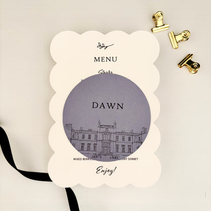 Grace Circular Place Card