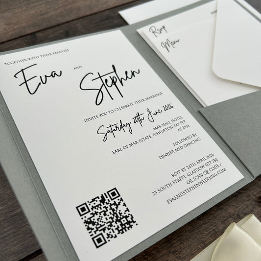 Eva Pocketfold Invitation