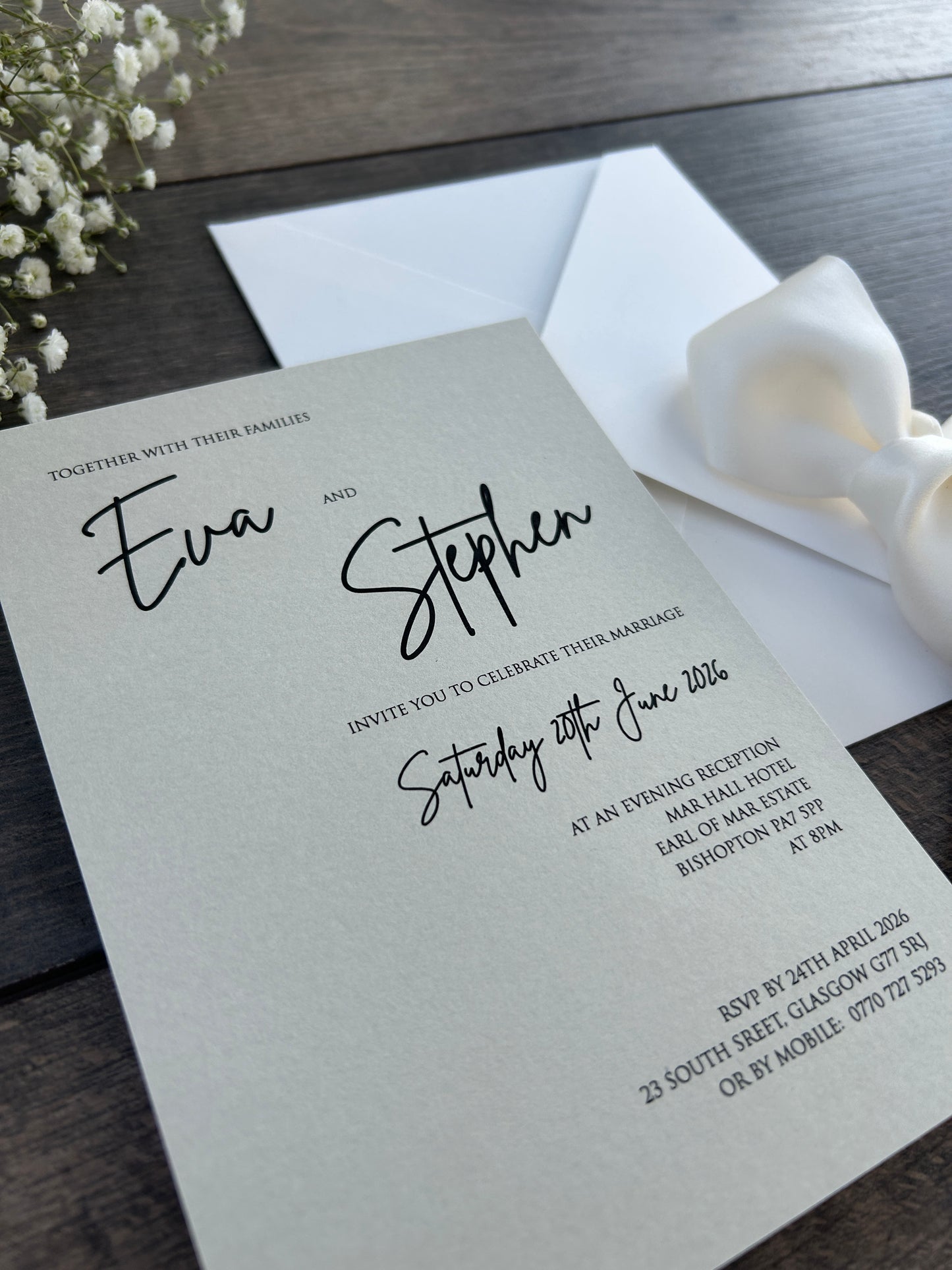 Flat Lay Style / Option of Back Pocket - Style Eva