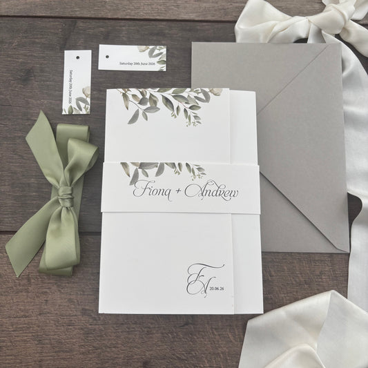 Gatefold botanical - Style Fiona