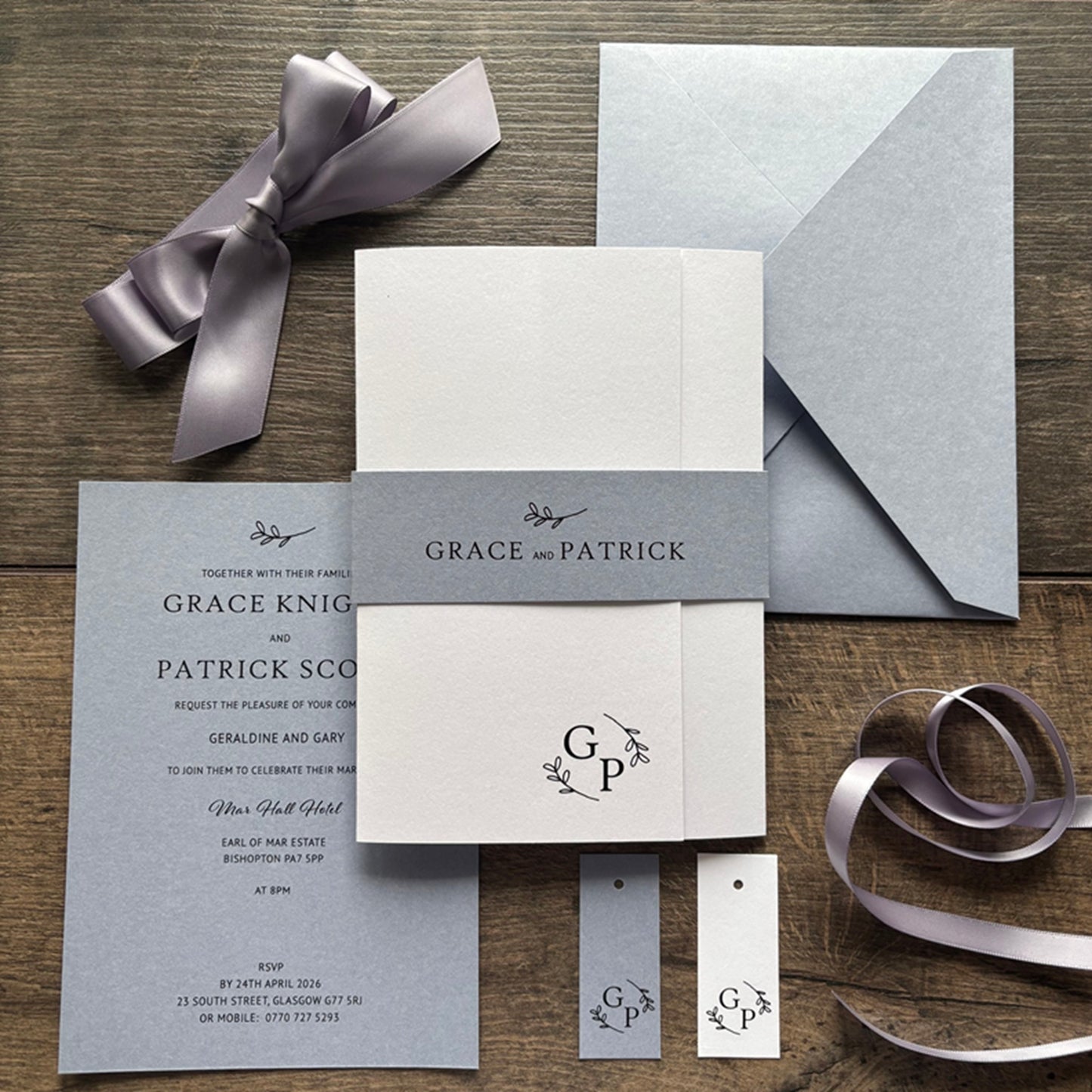 Grace Gatefold Invitation