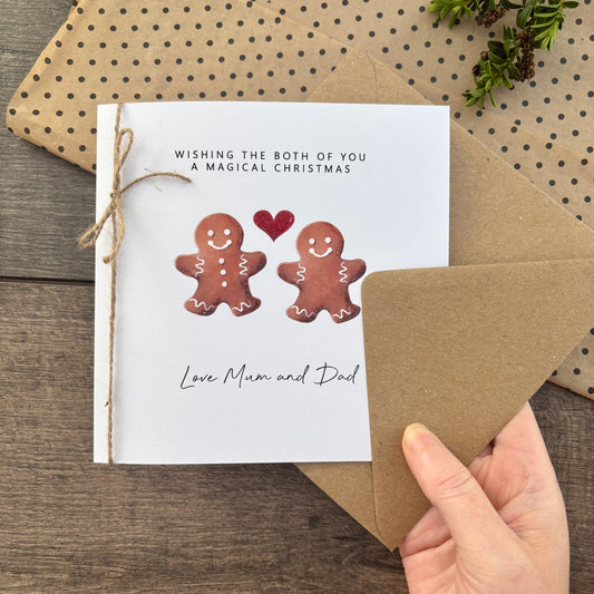 Personalised Christmas Card for a Boyfriend/Girlfriend or Couple