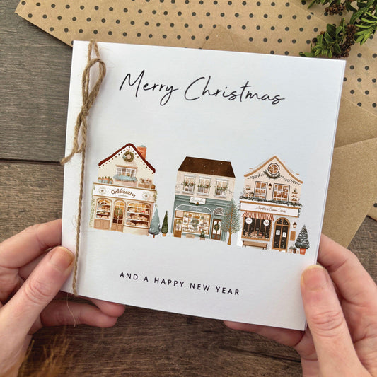 Christmas Shops Card