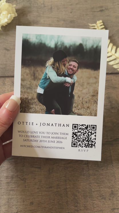 Ottie - Photo Magnetic invitation