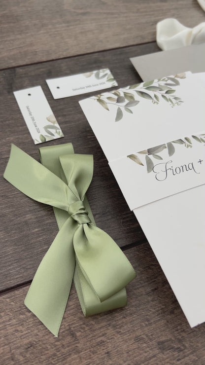 Gatefold botanical - Style Fiona