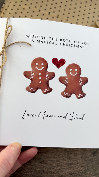 Personalised Christmas Card for a Boyfriend/Girlfriend or Couple