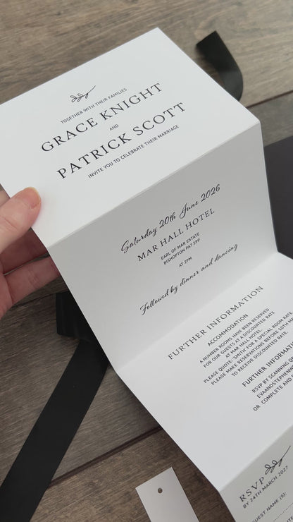 Concertina folded - Style Grace