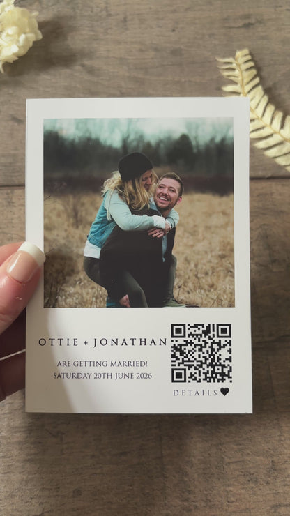 Ottie - Photo Magnetic invitation