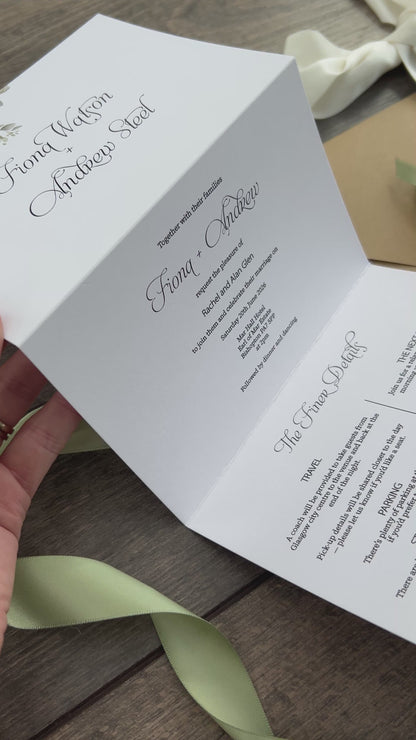 Concertina Botanical - Style Fiona